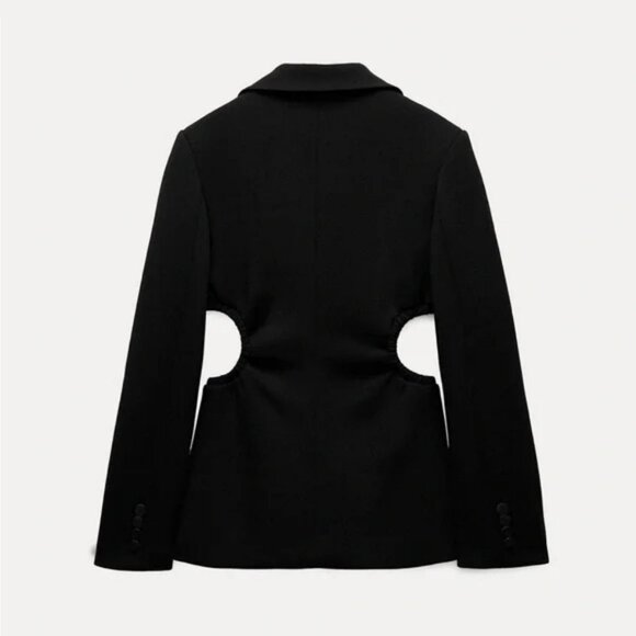 ZARA CUT OUT BLAZER - Picture 4 of 5